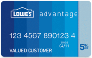 Lowe’s Advantage Card