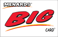 Menards BIG Credit Card