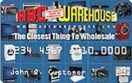 ABC Warehouse Credit Card